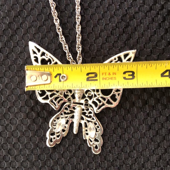 Vintage 1970’s Butterfly necklace. - Picture 6 of 6